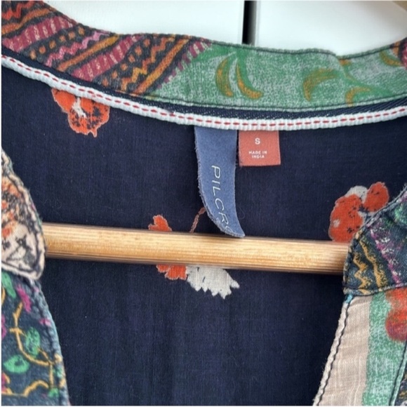 :Price Firm: Anthropologie Pilcro Patchwork Tiger Mini Dress - Picture 8 of 11